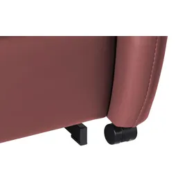 Hukla Relaxsessel Tobias Leder 75 x 102 x 88 cm Rot mit Relax-Funktion