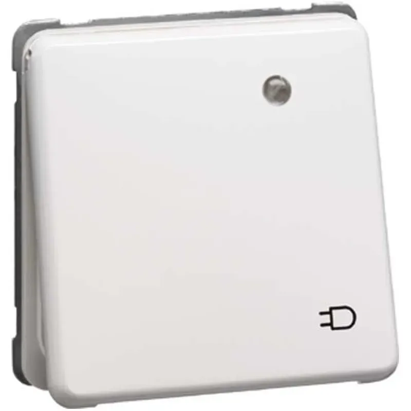 Peha Steckdose Erdungsstift ws B 80.6671 K GLK SI W