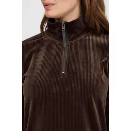 Oxmo Sweatkleid Sweatkleid Braun M