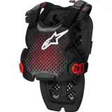 Alpinestars A-1 Pro Schutzweste - Dunkelgrau/Schwarz/Rot / M/L