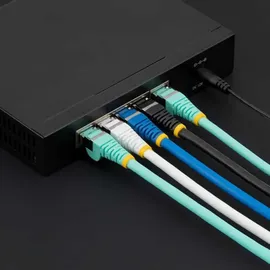 Startech StarTech.com 5 m CAT6a Kabel - LSZH-Raucharm, Halogenfrei - RJ45 LAN Kabel - SFTP Patchkabel - Schwarz - CAT6a Verlegekabel - Abgeschirmtes Netzwerkkabel/Ethernet Kabel (NLBK-5M-CAT6A-PATCH)