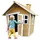 Axi Alice Spielhaus Braun - Weiß 157 x 144 x 146 cm