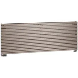 Kermi Design-Heizkörper „Carré®“ horizontale Anordnung 200 × 89,5 cm in Weiß