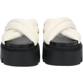 Buffalo Flora schwarz / offwhite 39