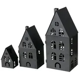 Boltze Laterne Dover Metall Schwarz