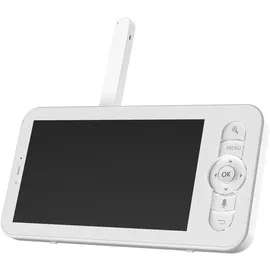 ARENTI 4MP Wi-Fi Video Baby Monitor Kit with LCD Screen / Grau/Weiß