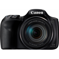 Canon PowerShot SX540 HS Superzoom-Kamera (20,3 MP, 50x opt. Zoom, WLAN (Wi-Fi), NFC, PictBridge-Unterstützung)