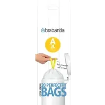 Brabantia Müllbeutel Code A 3 Liter Kunststoff Gelb