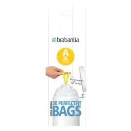 Brabantia Müllbeutel Code A 3 Liter Kunststoff Gelb
