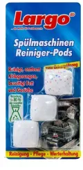 Largo Spülmaschinenreiniger Tabs, 3er Packung 60098 , 1 Packung = 3 Tabs à 20 g