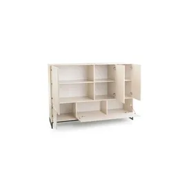 bettso Highboard 160 x 120,5 cm Beige