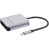 Conceptronic BIAN09G 3-in-1-Kartenleser USB 3.2 Gen 2, CFast 2.0, SD TF/MicroSD 4.0 UHS-II