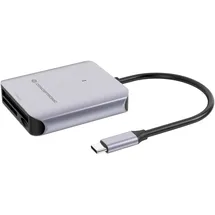 Conceptronic BIAN09G 3-in-1-Kartenleser USB 3.2 Gen 2, CFast 2.0, SD TF/MicroSD 4.0 UHS-II