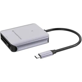Conceptronic BIAN09G 3-in-1-Kartenleser USB 3.2 Gen 2, CFast 2.0, SD TF/MicroSD 4.0 UHS-II