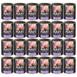 RAFI Kaninchen, Heidelbeeren und Preiselbeeren Hundefutter 24 x 400g
