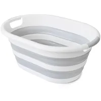 Seamarkt 38 L faltbarer Wäschekorb, Collabsible Laundry Basket, BPA-FREI,