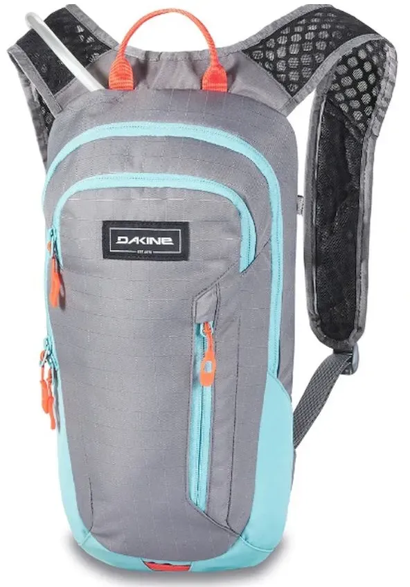 Dakine Fahrradrucksack Shuttle 6 Liter mit 2 Liter Trinksystem STEEL GREY grau