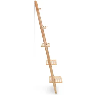 vidaXL Leiterregal 41,5 x 30 x 176 cm Beige