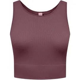 ONLY PLAY ONPJAIA LIFE Trainingstop Braun/Rot XS