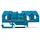 WAGO 3 Leiter Durchgangsklemme 282-684 blau 6qmm