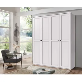 WIMEX Drehtürenschrank Chalet 180 x 210 x 58 cm Weiß