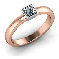 Verlobungsring VR06 585er Rot-/Weiflgold - 3489