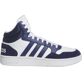 adidas Hoops 3.0 Mid Cloud White / Dark Blue / Dark Blue 44