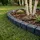 GARDENIX Rasenkante 240 x 10 x 10 cm  grau