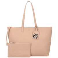 DKNY Milan Shopper Tasche Leder 38 cm nude