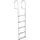 Vevor Dockleiter Silber 5 Stufen