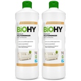 BiOHY Premium Polsterreiniger Textilreiniger, Polsterreinigungsmittel, Sofa Reiniger 2er Pack (2 x 1 Liter Flasche)