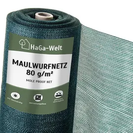 Haga Maulwurfnetz in 3m Breite (Meterware) Maulwurf Schutznetz Rasen-Maulwurfsperre