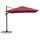 Schneider Schirme Rhodos Twist 300 x 300 cm Bordeaux
