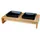 Trixie Napf-Set Keramik/Holz 0,4l/13 cm
