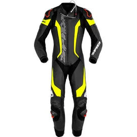 Spidi Laser Pro, Lederkombi 1tlg. perforiert - Schwarz/Neon-Gelb - 46