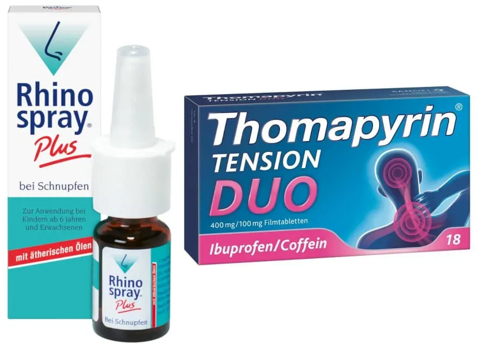 Thomapyrin und Rhinospray Set 1 Sparset