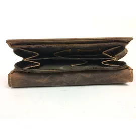 GREENBURRY Vintage Damen Portemonnaie braun