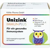Köhler Pharma Unizink Immun Plus Kapseln 60 St.