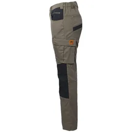 Forsberg Ativa Full-Stretch Arbeitshose mit Cordura® / oliv/schwarz / 58