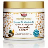 African Pride Moisture Miracle Kokosnuss und Baobab-Öl-Leave-in-Creme, 15 oz