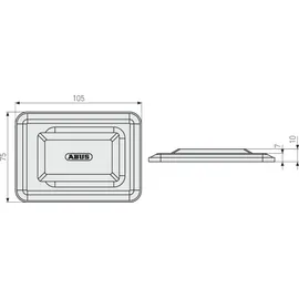 ABUS Gitterrostsicherung GS60 B/SB
