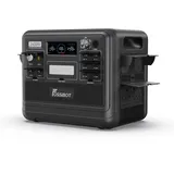 FOSSiBOT F2400 Tragbare Powerstation 2048Wh LiFePO4 Mobiler Solargenerator mit 230V/2400W, USB und QC, Mobile Stromspeicher für Outdoors, Power Station für Camping, Reisen