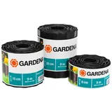 Gardena Beeteinfassung 9 m x 15 cm braun