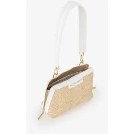 Valentino Demetra Umhängetasche Synthetik Beige/White
