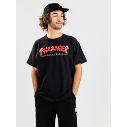 Thrasher Godzilla T-Shirt black Gr. XL