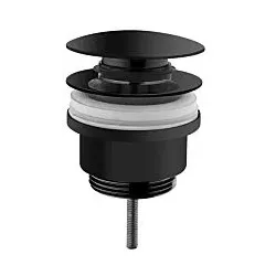Vitra Push-Open-Ventil A4514936 schwarz matt, Metall