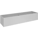 Biohort Hochbeet 4x1 Silber-Metallic