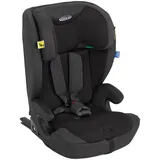 Graco Kinderautositz Energi i-Size R129, Schwarz, Dunkelgrau, Textil, 50.6x83.1x46.9 cm, ECE R 129 i-Size, 5-Punkt-Gurtsystem, abnehmbarer und waschbarer Bezug, Gurtlängenverstellung, höhenverstellbare Kopfstütze, integriertes Gurtsystem, optimaler Aufprallschutz, schnell leicht im Auto montierbar, Seitenaufprallschutz, verstellbare Sitz- Schlafpositionen, Isofix-Befestigung, Baby on Tour, Kindersitze, Kindersitze 9 - 36 kg