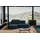 kaiser möbel Ecksofa Garten Couch,Sofa L-Form Designer Modena Studio Patio Stoff Artikel, Bequem, praktisch, kann im Garten verwendet werden blau