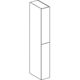 Geberit iCon Hochschrank 24 x 48 x 180 cm Lava Holz